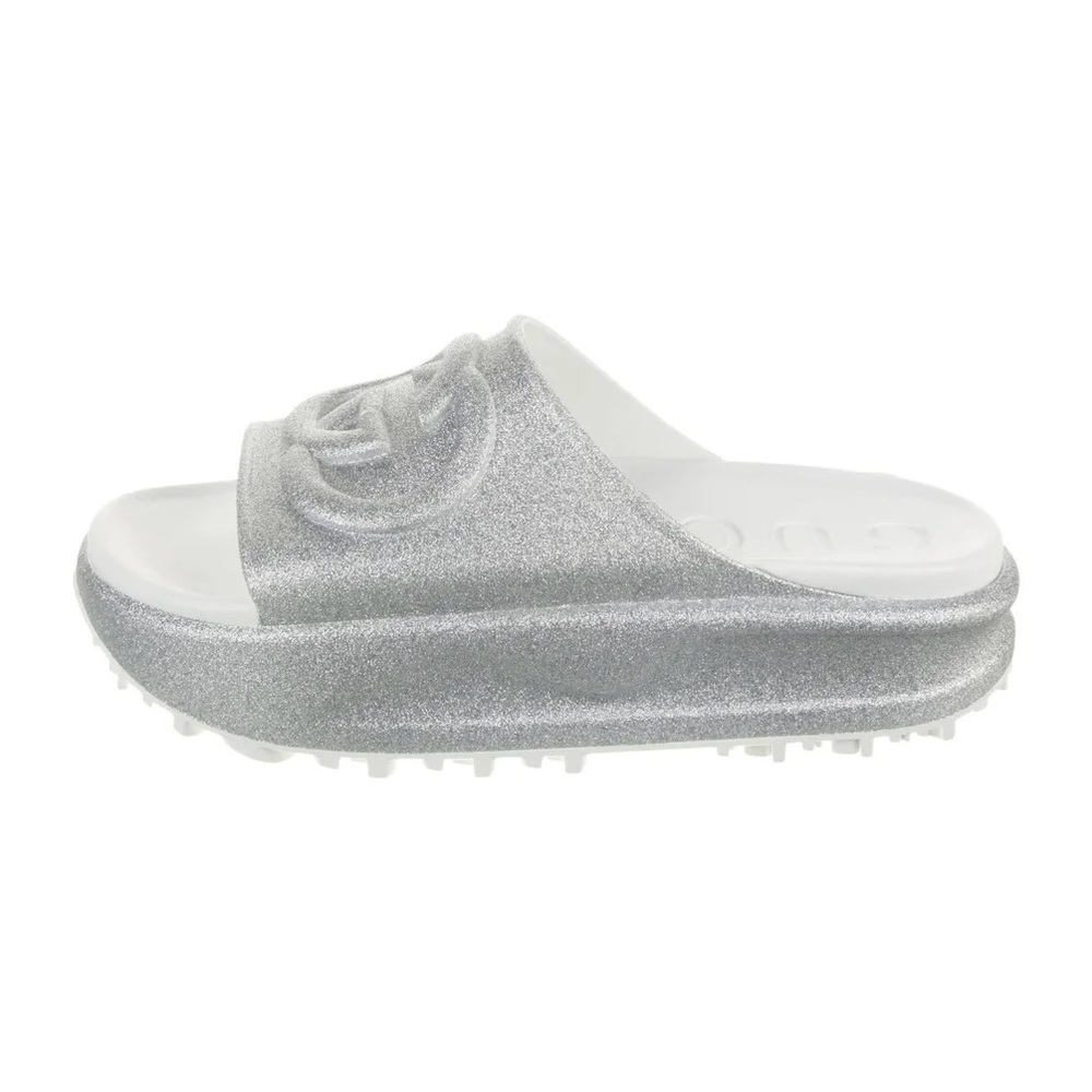 GUCCI GLITTER SLIDES